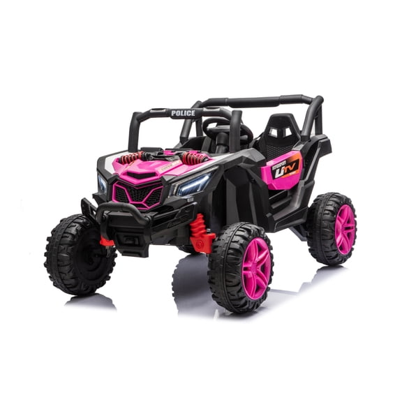 NovaDrive 12V 7Ah Kids Ride On Electric UTV with Parent Remote Control, Bluetooth Music, LED Lights, Perfect Ride On Toy Car for Boys & Girls Ages 3+