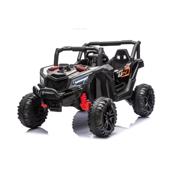 NovaDrive 12V 7Ah Kids Ride On Electric UTV with Parent Remote Control, Bluetooth Music, LED Lights, Perfect Ride On Toy Car for Boys & Girls Ages 3+