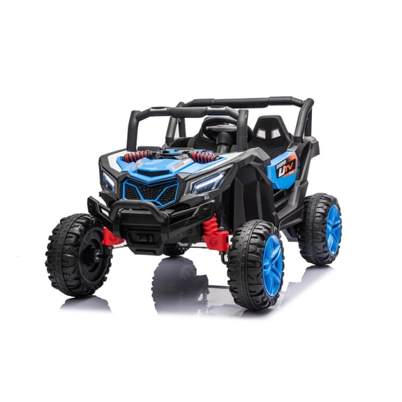 NovaDrive 12V 7Ah Kids Ride On Electric UTV with Parent Remote Control, Bluetooth Music, LED Lights, Perfect Ride On Toy Car for Boys & Girls Ages 3+