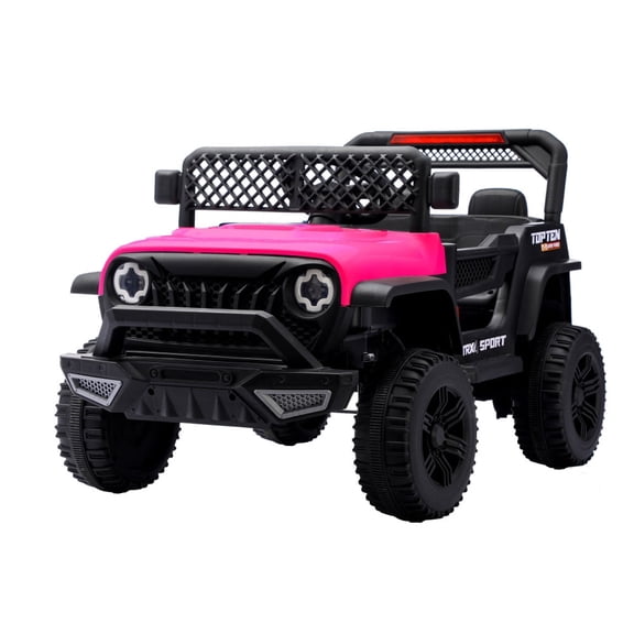 NovaDrive 12V Kids Ride On Electric Car with Parent Remote Control, Swing Function, Bluetooth Music, LED Lights, Perfect Gift for Boys & Girls Ages 3-6