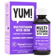 NovaFerrum Yum Multivitamin with Iron for Infants, Toddlers & Kids