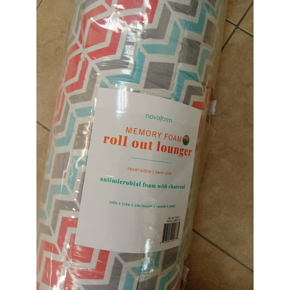 NovaForm Home Roll Out Memory Foam Lounger - Twin