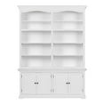 thumbnail image 1 of NovaSolo Double-Bay Hutch Unit Provence Classic White, 1 of 1