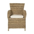 thumbnail image 1 of NovaSolo Wickerworks Natural Rook Dining Chair (Set of 2), 1 of 18