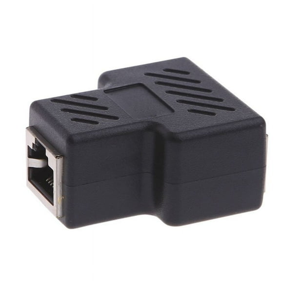 NovaSpark 1 To 2 Lan Ethernet Network Rj45 Cable Port Network Cable Splitter Extender Plug Adapter Connector Rj45 Network Tee Head