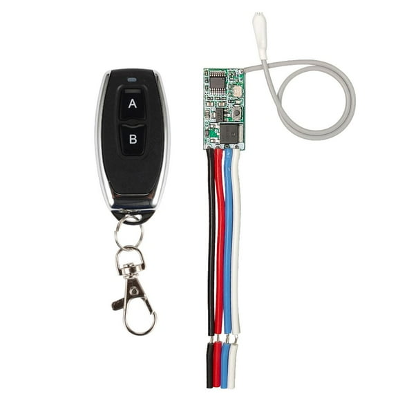 NovaSpark 433 Mhz 1Ch Rf Relay Receiver Universal Wireless Remote Control Light Switch Single Channel Car Battery Mini Power Switch,White Ab(30 50M)