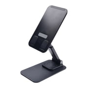 NovaSpark Desk Mobile Phone Holder Stand for Bedside Tables and Kitchen Counters,Black
