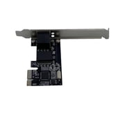 بطاقة شبكة NovaSpark 10M/100M/1000Mbps Gigabit Ethernet Pci Express،أسود