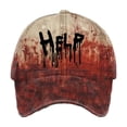 thumbnail image 1 of NovaStitch Adult Halloween Baseball Cap Sun Hat Costume Accessory for Party Cosplay Outdoor Sport Casual Wear, 1 of 6