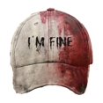 thumbnail image 1 of NovaStitch Adult Halloween Baseball Cap Sun Hat Costume Accessory for Party Cosplay Outdoor Sport Casual Wear, 1 of 5