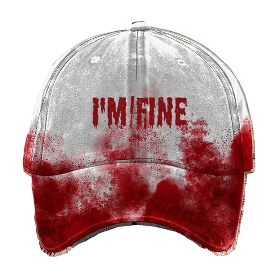 NovaStitch Adult Halloween Baseball Cap Sun Hat Costume Accessory for Party Cosplay Outdoor Sport Casual Wear