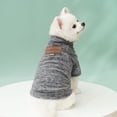 thumbnail image 1 of NovaStitch Dog Clothes Dogs Sweater Soft Puppies Clothing Winter Puppy Sweaters Warm Outfit for Dogs Gray M, 1 of 3