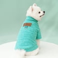 thumbnail image 1 of NovaStitch Dog Clothes Dogs Sweater Soft Puppies Clothing Winter Puppy Sweaters Warm Outfit for Dogs Green XL, 1 of 5