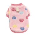 thumbnail image 1 of NovaStitch Dog Clothes Fleece Dog Sweater for Small Winter Cute Soft Warm Sweatshirt Clothes Puppy Cat Outfit Jumpsuit a S, 1 of 3