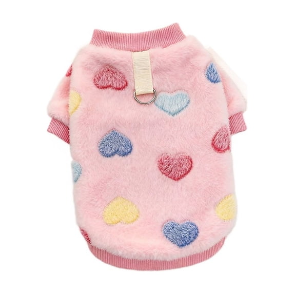 NovaStitch Dog Clothes Fleece Dog Sweater for Small Winter Cute Soft Warm Sweatshirt Clothes Puppy Cat Outfit Jumpsuit a S