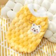 thumbnail image 1 of NovaStitch Dog Sweater for Small Dogs Puppy Cats Winter Warm Soft Pet Clothes Pullover Cute Extra Small Dog Apparel Yellow S, 1 of 6