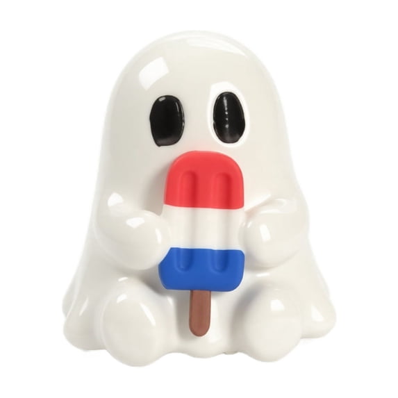 NovaStitch Halloween Ghost Decor Set Mini Cute Ghost Figurine, Tiny Ghost Statue for Shelf Table Centerpiece, Halloween Decorative Ornaments for Party