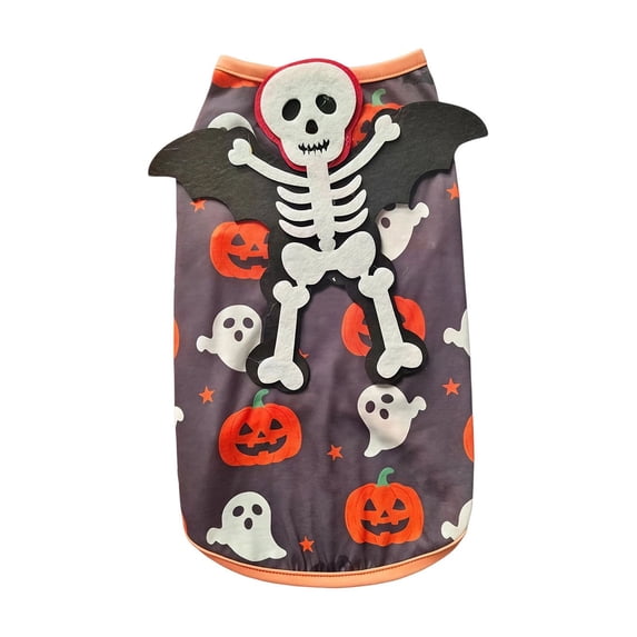 NovaStitch Halloween Pet Apparel for Small Dogs Set S-XL Halloween Cosplay for Dogs Cosplay Costume for Puppy Cat Halloween Decor Party Dress-Up Outfit