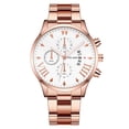 thumbnail image 1 of NovaStitch Luxury Watches for Men Alloy Band Chronograph Watch with Multifunction 3 Eye 6 Hands Dial, Analog Quartz Business Men'S Wrist Watches, Classic Dress Watch Reloj Swatch Para Hombre, 1 of 2