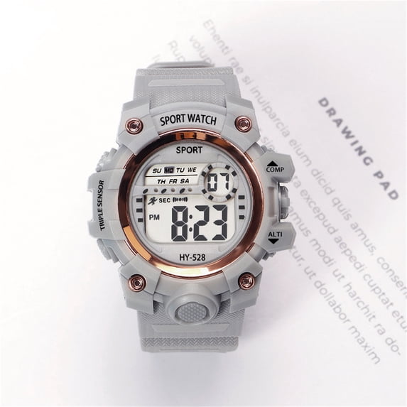 NovaStitch Men's Digital Sports Electronic Watch with Display, Running Timer Alarm Clock, Fitness Activityfor Outdoor Running