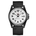 thumbnail image 1 of NovaStitch Men‘s Fashion Watch with Nylon Strap Calendar, Casual Analog Quartz Wristwatch for Daily Wear, Durable Sport Wrist Watch for Men, 1 of 7