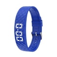 thumbnail image 1 of NovaStitch Men's Smart Watch Fitness Tracker with Vibration Reminder Alarm Rechargeable Activity Monitor Step Counter Calorie Tracker for Men - Blue, 1 of 6
