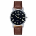 thumbnail image 1 of NovaStitch Men‘s Watch with Numeral Faux Leather Strap Analog Watches, Classic Casual Wrist Watches for Men Daily Office, Fashion Mens Watches, 1 of 1