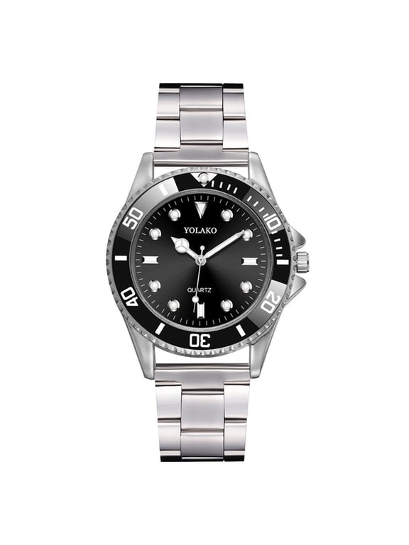 Men's Watches, Stainless Steel Quartz Wrist Watch for Men, Fashion Analog Watch, Business Casual Watch Gifts, Men's Wrist Watches