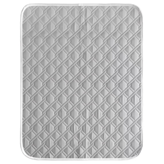 NovaStitch Pet Cooling Mat Ice Silk Summer Sleeping Pad Dog Cat Cool Bed Chill Mat Portable Indoor Outdoor Heatstroke Prevention Pet Supplies for Dogs Cats - Gray XXL