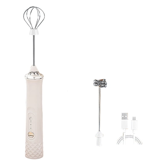 NovaStitch R-3 White Handheld Immersion Blender Corded Electric Stick Mixer for Shakes Baby Food Soups Quick Home Kitchen Appliance