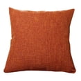 thumbnail image 1 of NovaStitch Textured Linen Throw Pillow Cover 22x22 Inch Solid Color Square Decorative Cushion Case with Hidden Zipper for Sofa Couch Bed Home Decor, 1 of 6
