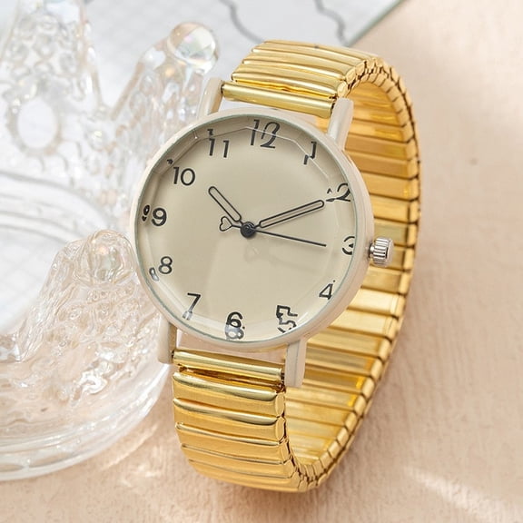 NovaStitch Women's Watch, Stretch Band Quartz Watches for Women, Fashion Analog Wrist Watch with Dial, Simple Ladies Watch with Elastic Bracelet, Casual Women's Watch