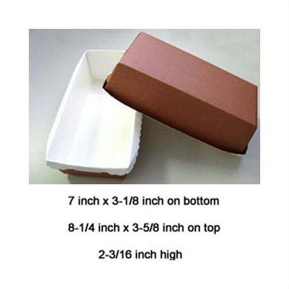 Novacart Optima Disposable Loaf Baking Mold 12Pk, Pack Of 12