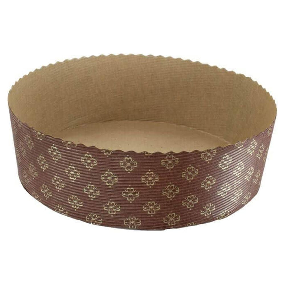 Novacart Panettone Basso Mold - M200, Case of 480