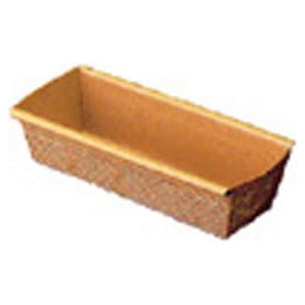 Novacart Corrugated Kraft Paper Bread Loaf Pan 9 5/16 x 3 1/8 x 2 3/4 -  480/Case
