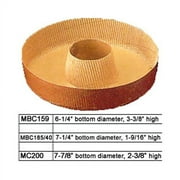 Novacart Round Disposable Paper Baking Tube Pan MBC159, Case Of 480