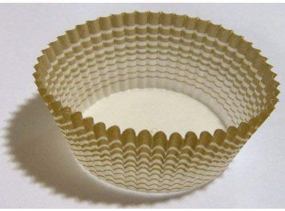 Novacart Round Paper Cup with Gold-Patterned Outside, 2