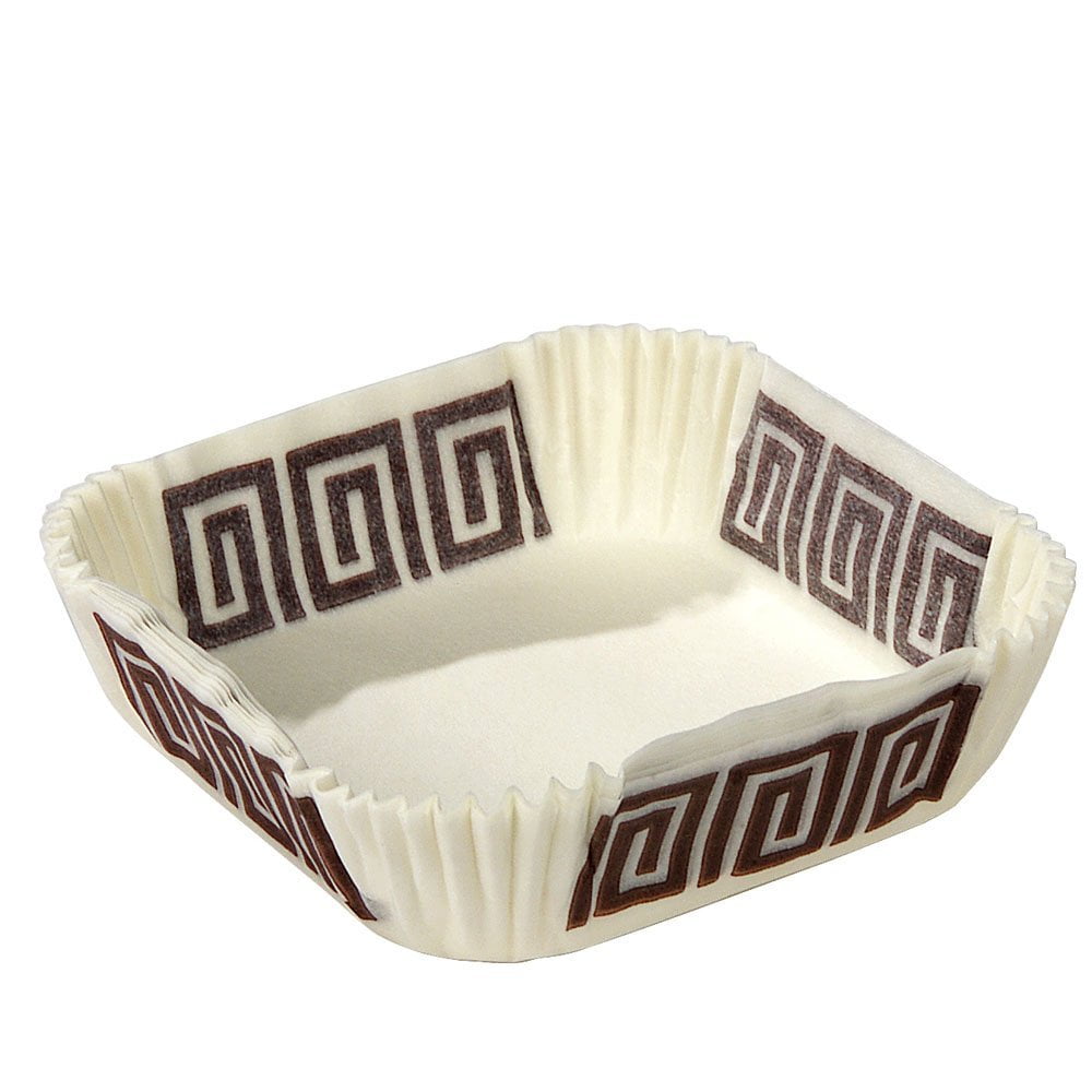 Novacart Square Glassine Paper Condiment Candy Party Cup 2.3