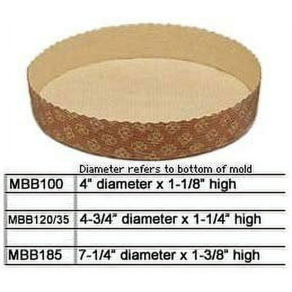 Novacart Tortina Mold - MBB100, 12Pk