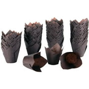 Novacart Tulip Cupcake Muffin Baking Cup Wraps Standard 200 Count