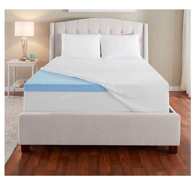 Novaform 3” EVENcor GelPlus Gel Memory Foam Queen Mattress Topper with