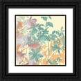 thumbnail image 1 of Novak, Rick 12x12 Black Ornate Wood Framed with Double Matting Museum Art Print Titled - Graphic Bloom Collage I, 1 of 4