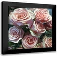 thumbnail image 1 of Novak, Rick 15x15 Black Modern Framed Museum Art Print Titled - Pink Roses I, 1 of 5