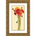 thumbnail image 1 of Novak, Shirley 14x24 Gold Ornate Wood Framed with Double Matting Museum Art Print Titled - Sizzle III - Wag, 1 of 4