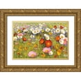 thumbnail image 1 of Novak, Shirley 24x17 Gold Ornate Wood Framed with Double Matting Museum Art Print Titled - Champ de Fleur III, 1 of 4