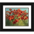 thumbnail image 1 of Novak, Shirley 24x20 Black Ornate Wood Framed with Double Matting Museum Art Print Titled - Sunshine and Raindrops, 1 of 4