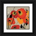 thumbnail image 1 of Novak, Shirley 26x26 Black Ornate Wood Framed with Double Matting Museum Art Print Titled - Mango Tango II, 1 of 4