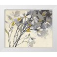 thumbnail image 1 of Novak, Shirley 32x26 White Modern Wood Framed Museum Art Print Titled - Magnolias Yellow Gray, 1 of 4