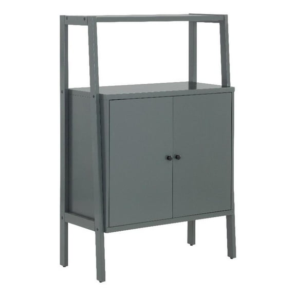 Novak Wine Cabinet - Grey Green