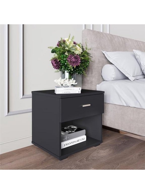 Novalee Low Profile Bedroom Nightstand